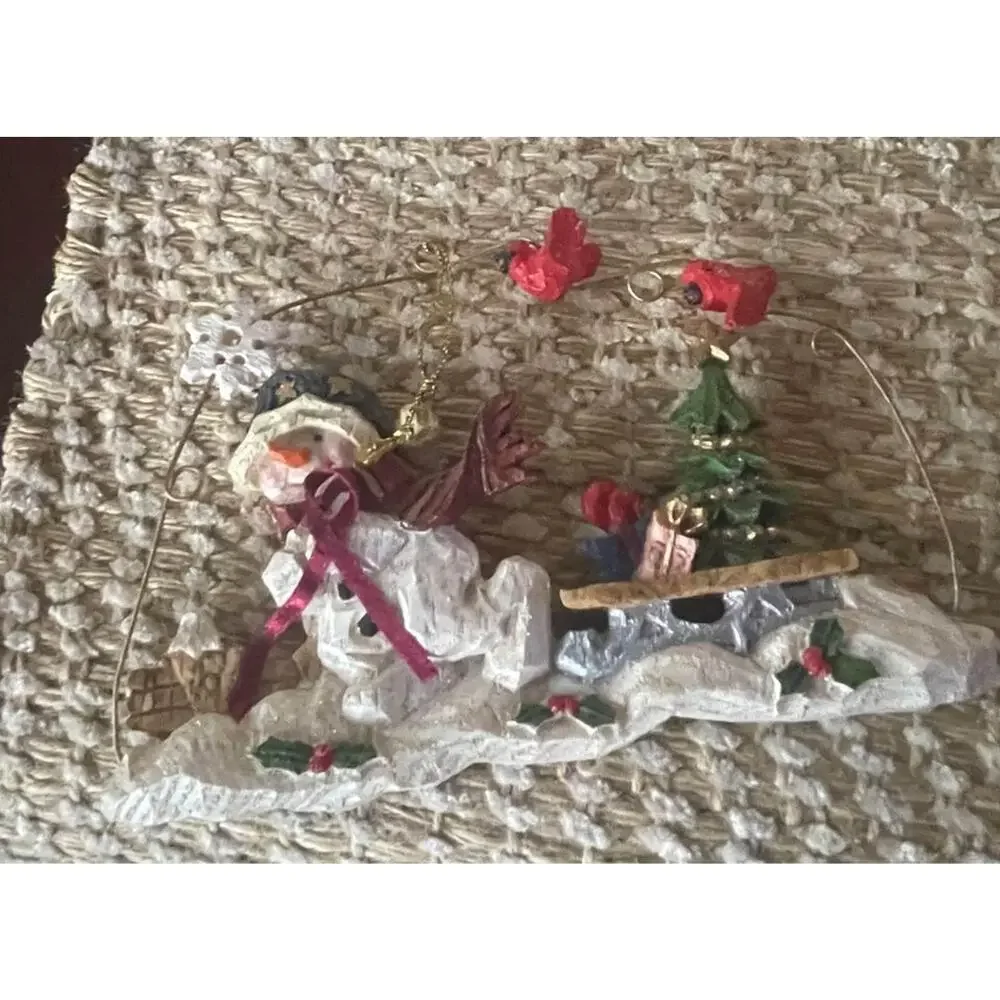 snowman Christmas ornaments  -2